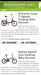 Mobile Screenshot of bestfoldingbikereviews.org